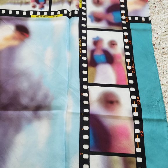Moschino 100% Silk Square Scarf - Picture 5 of 10